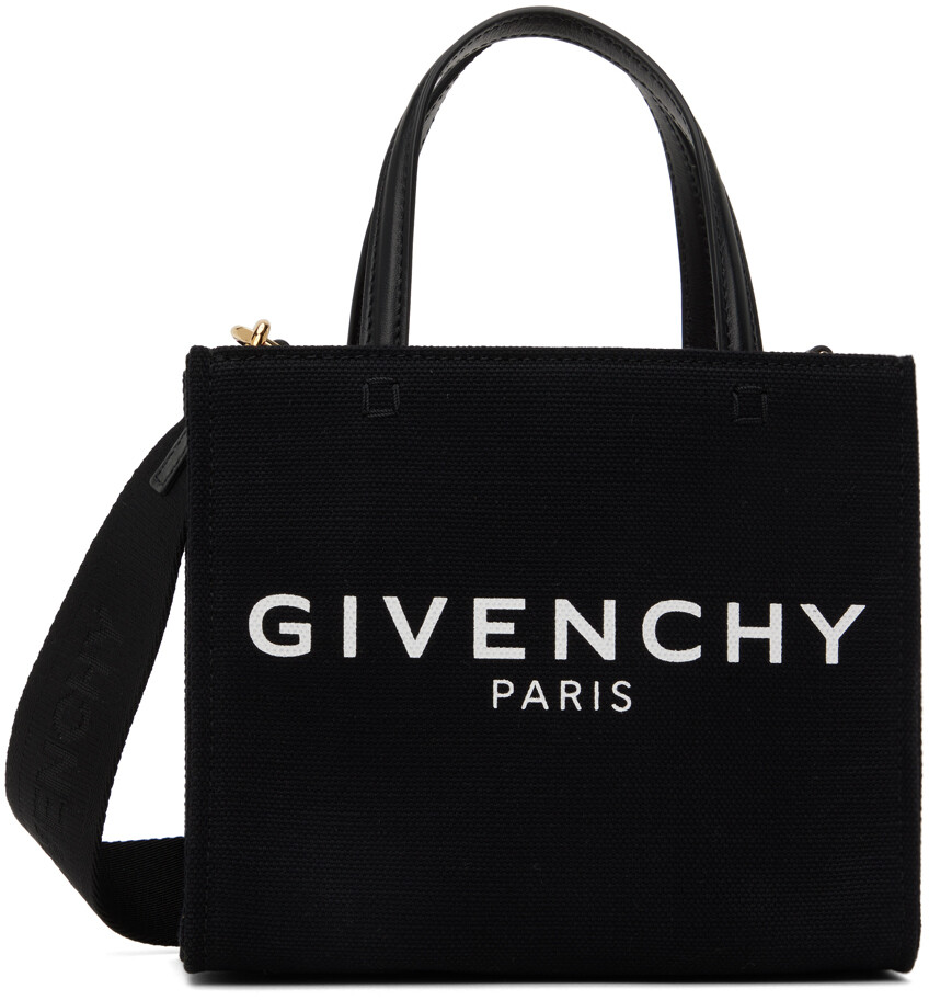 

Черная объемная сумка Mini G Givenchy, Черный, Черная объемная сумка Mini G Givenchy