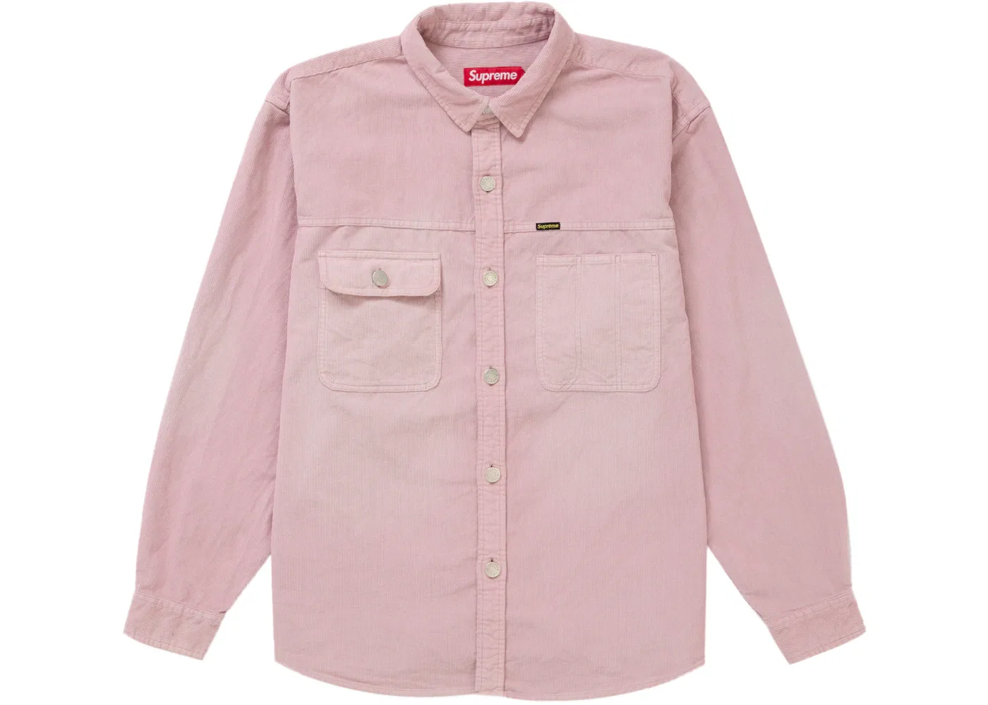 Мужская рубашка из вельвета модель Shirt Supreme, Dusty Pink