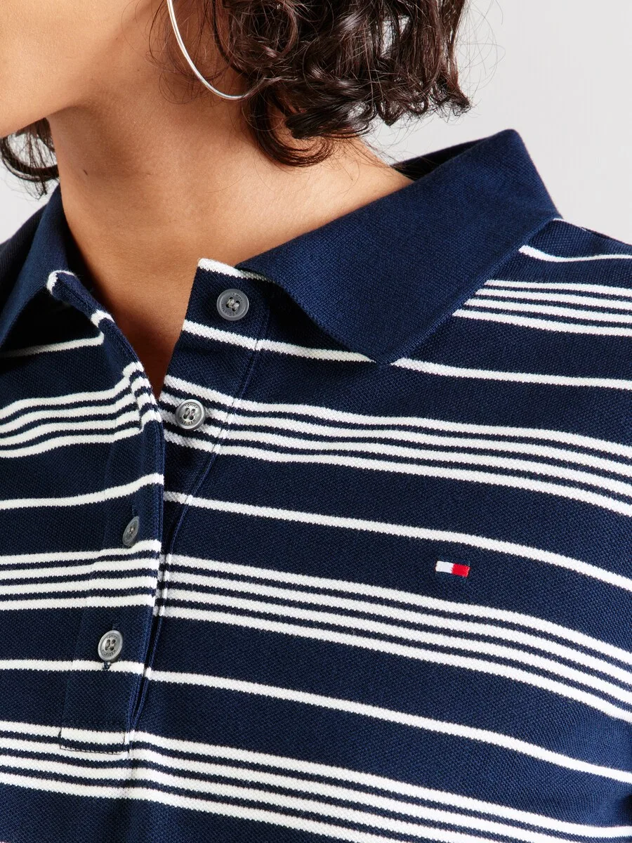 Топ TOMMY HILFIGER '1985' темно-синего цвета — фото 3