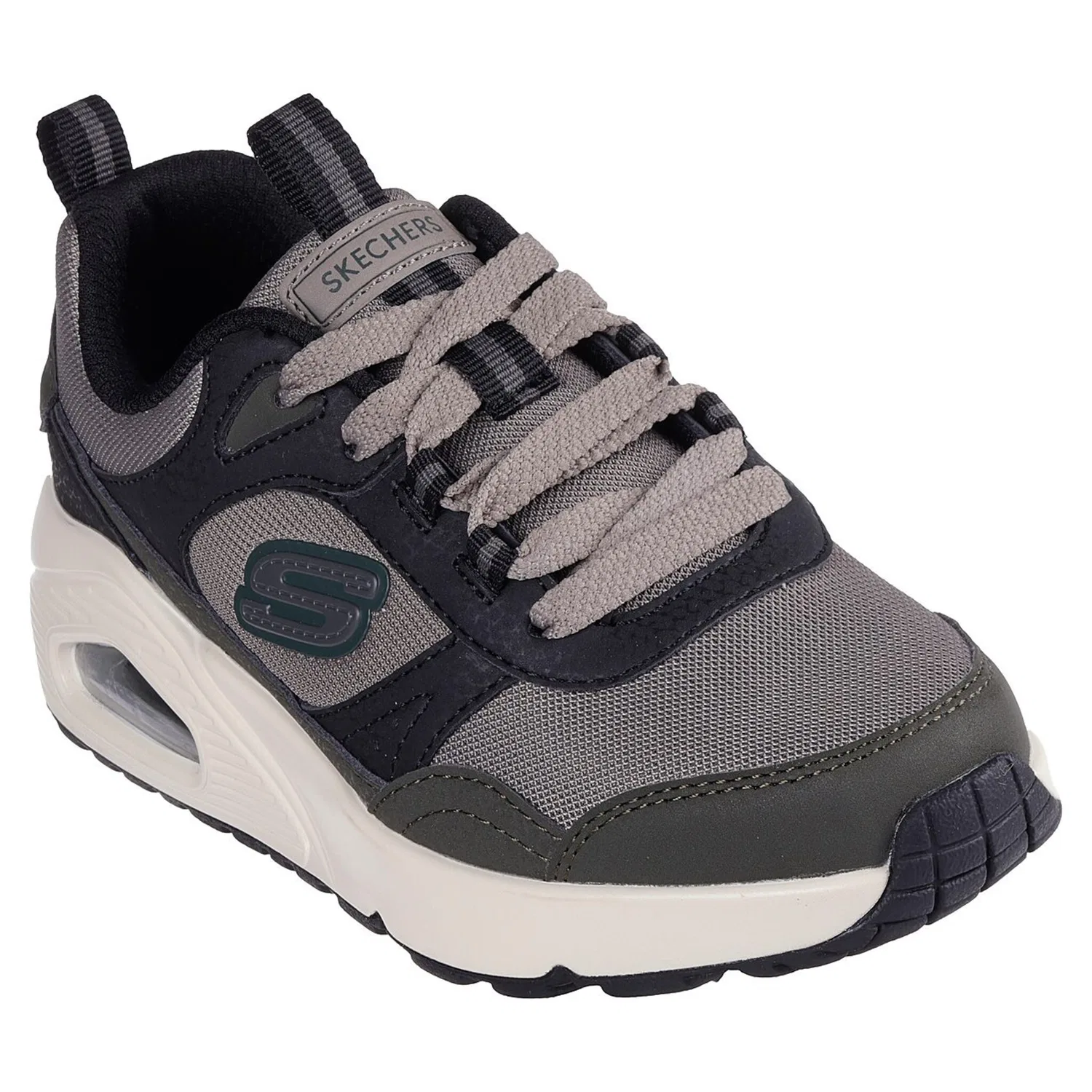 Детские кроссовки с воздушной подушкой Skechers, Brown/Black