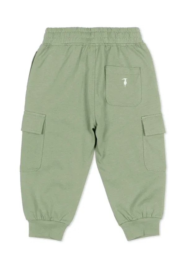 Брюки карго Tru Trussardi Junior, green, зеленый — фото 2