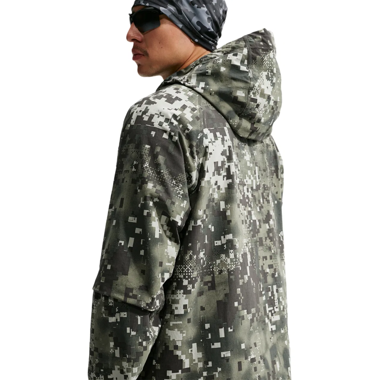 Мужская куртка с принтом AOP, Nike, Silver Sage Black — фото 2