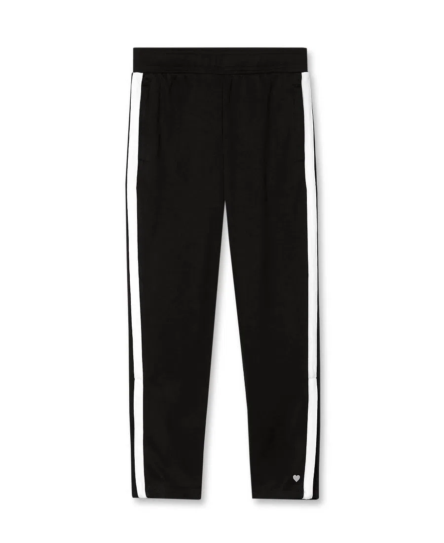 Спортивные брюки с зауженным низом Lands' End, Black