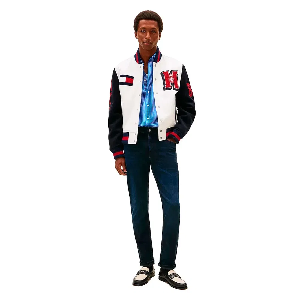 Пальто Bleecker Slim Fit Tommy Hilfiger, синий — фото 4