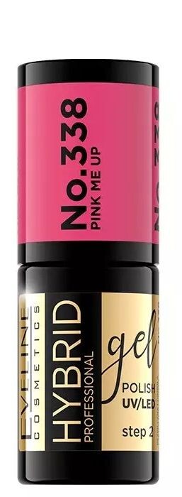 

Eveline Hybrid Professional гибридный лак для ногтей, 338 Pink Me Up