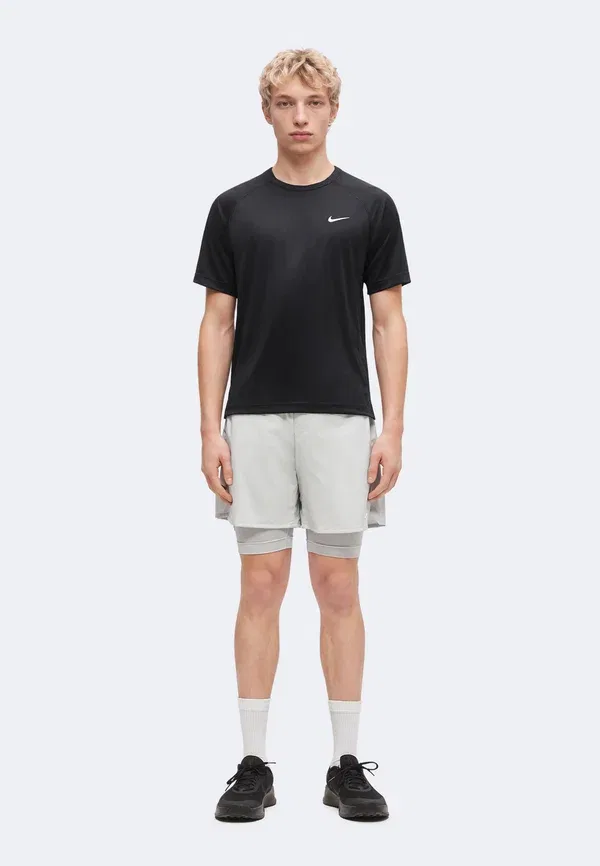 Футболка с технологией Dri-fit Flex Nike Performance Black/White, белый — фото 2