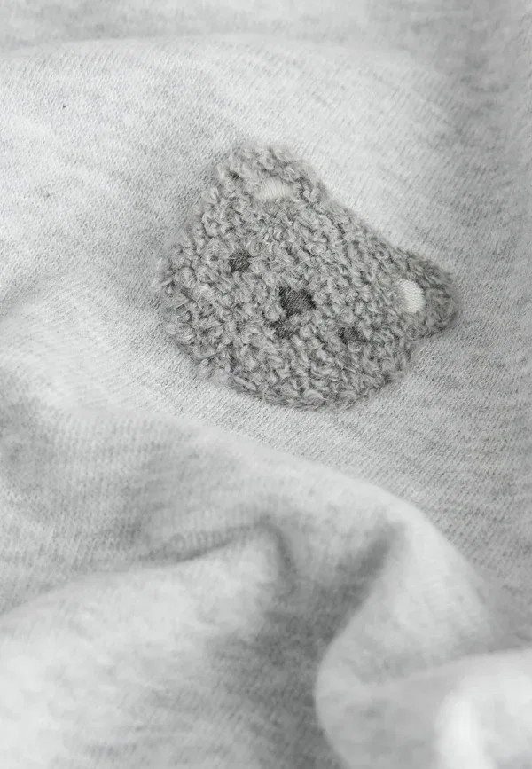 Комплект из кофты и брюк с вышивкой Set Next, Grey Bear, серый — фото 2
