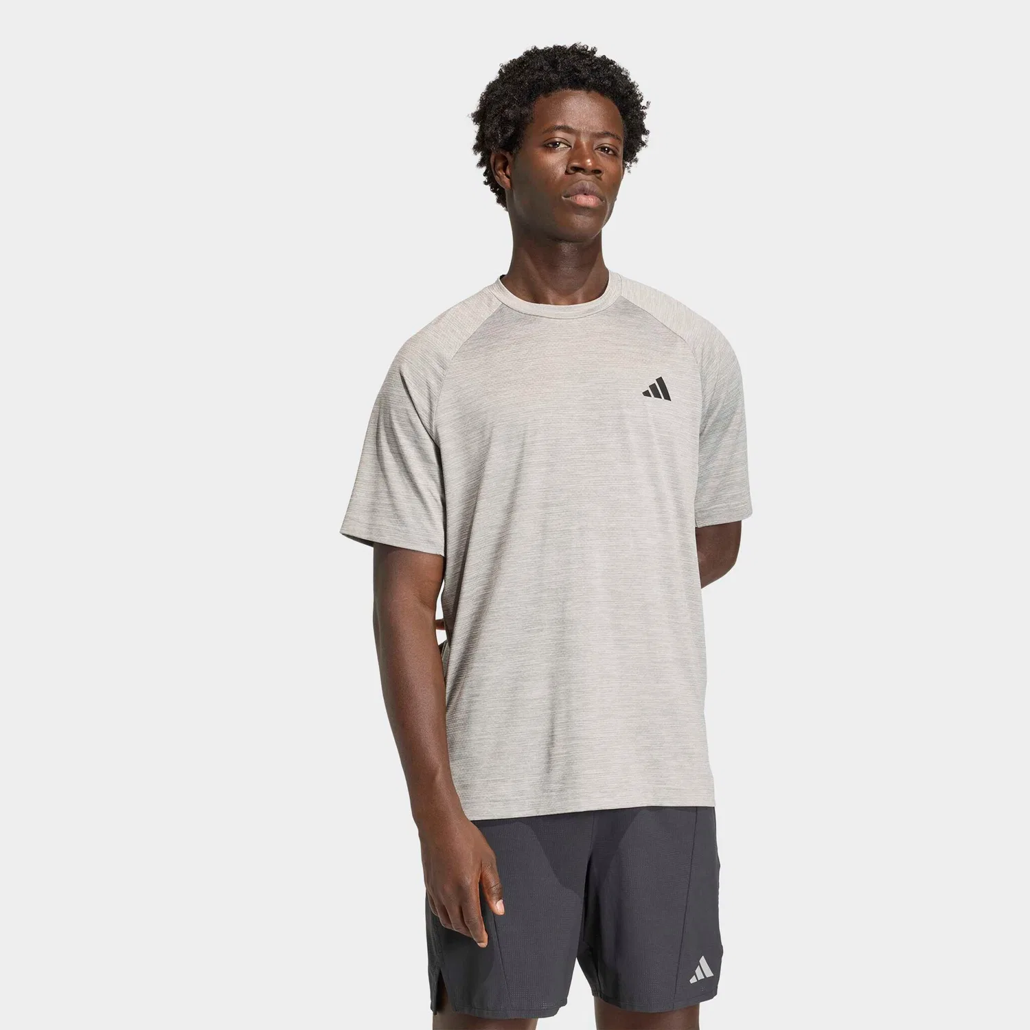 Мужская футболка с технологией Climacool Adidas Performance, Grey Two/Ch Solid Grey