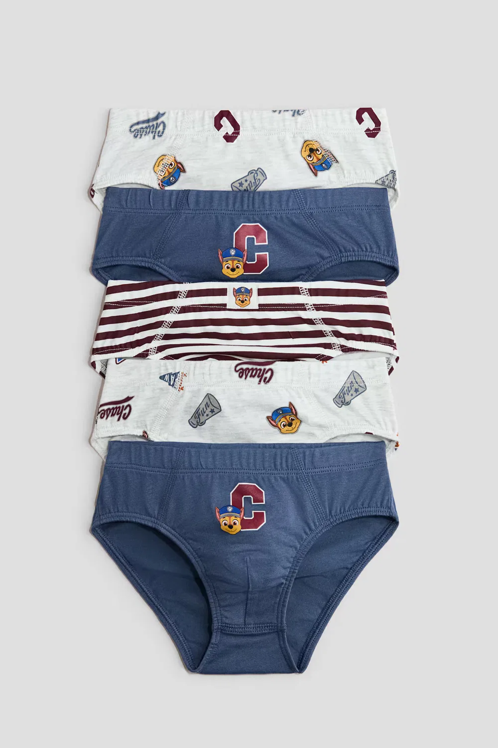 Набор из 5 трусов для мальчиков с принтом H&M, Dunkelblau/Paw Patrol