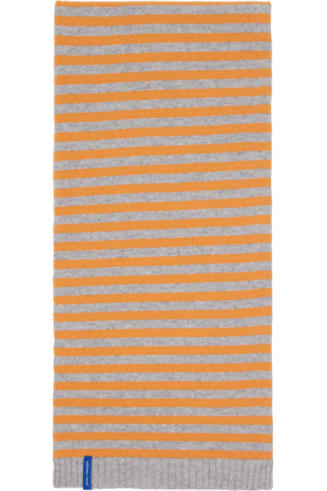 

Шарф Gray & Bela Paloma Wool, оранжевый