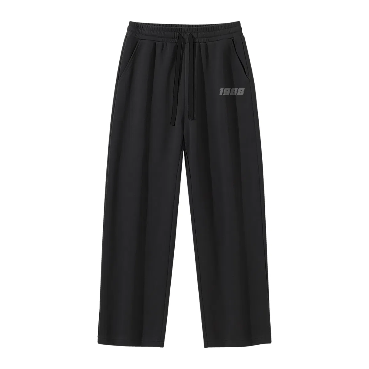 Детские повседневные брюки на флисе с логотипом Full Speed Pants MINISO, Heather Gray — фото 4