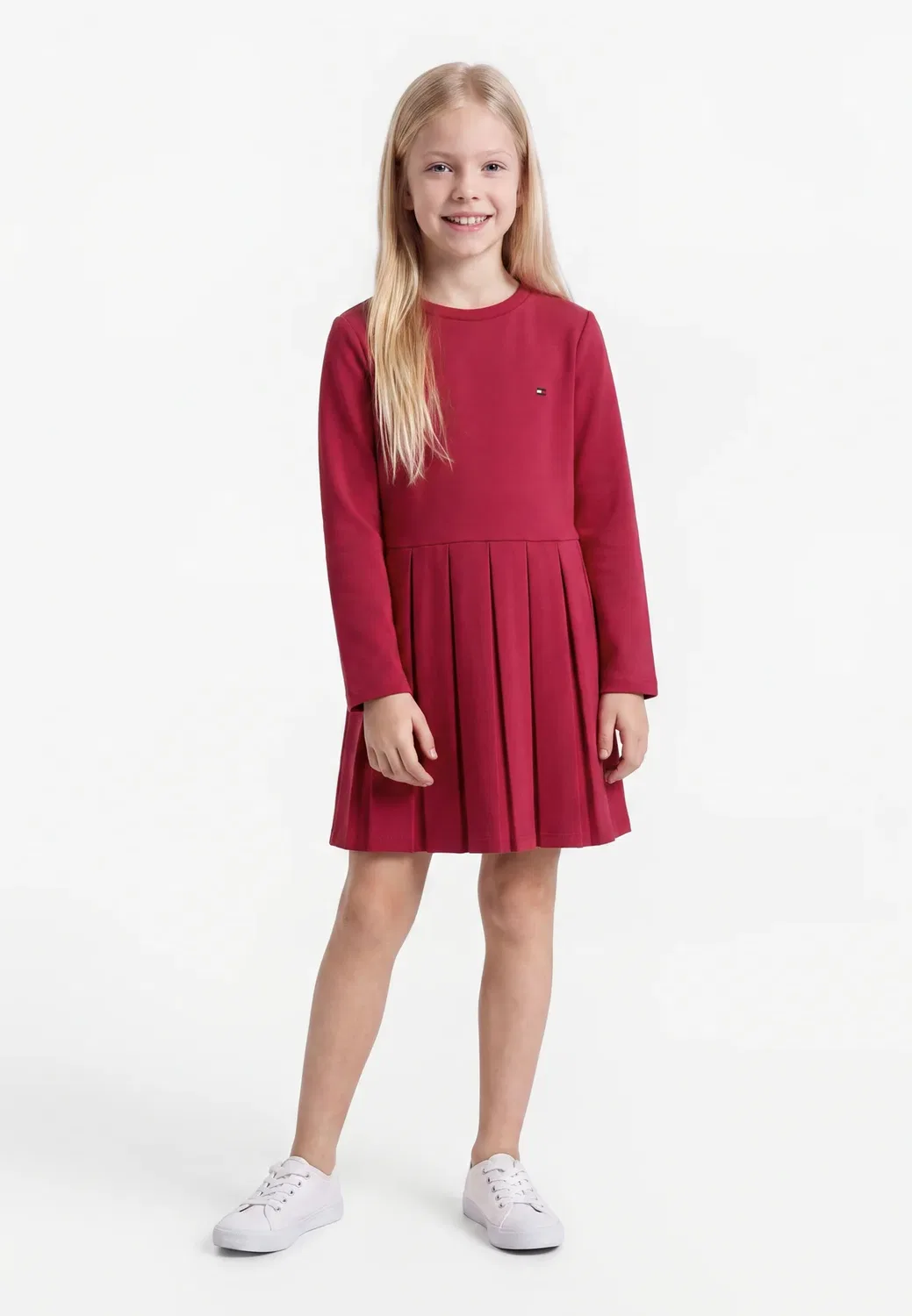 Незаменимое платье-скейтер - спортивное платье Tommy Hilfiger, Blissful Berry