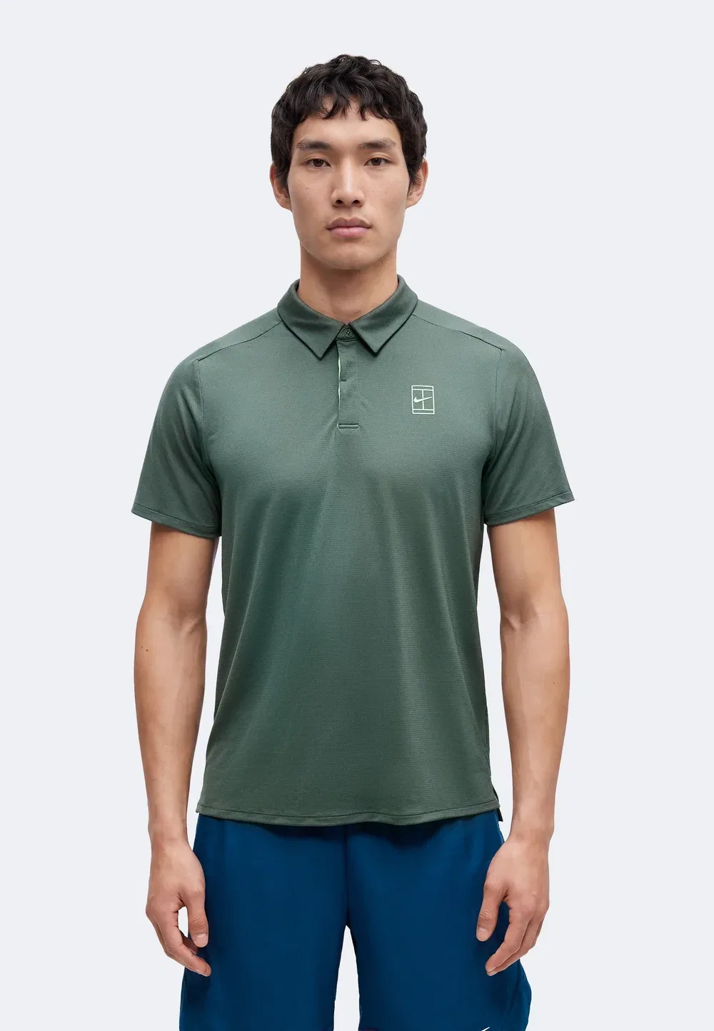 Рубашка поло Nike Performance, Camo Green/Cucumber Calm
