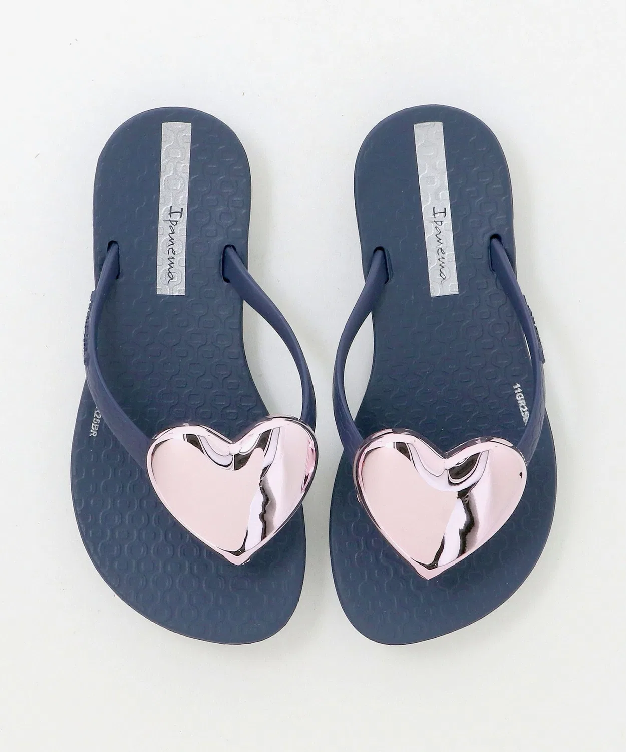 Детские сандалии с принтом Heart Ipanema, Navy