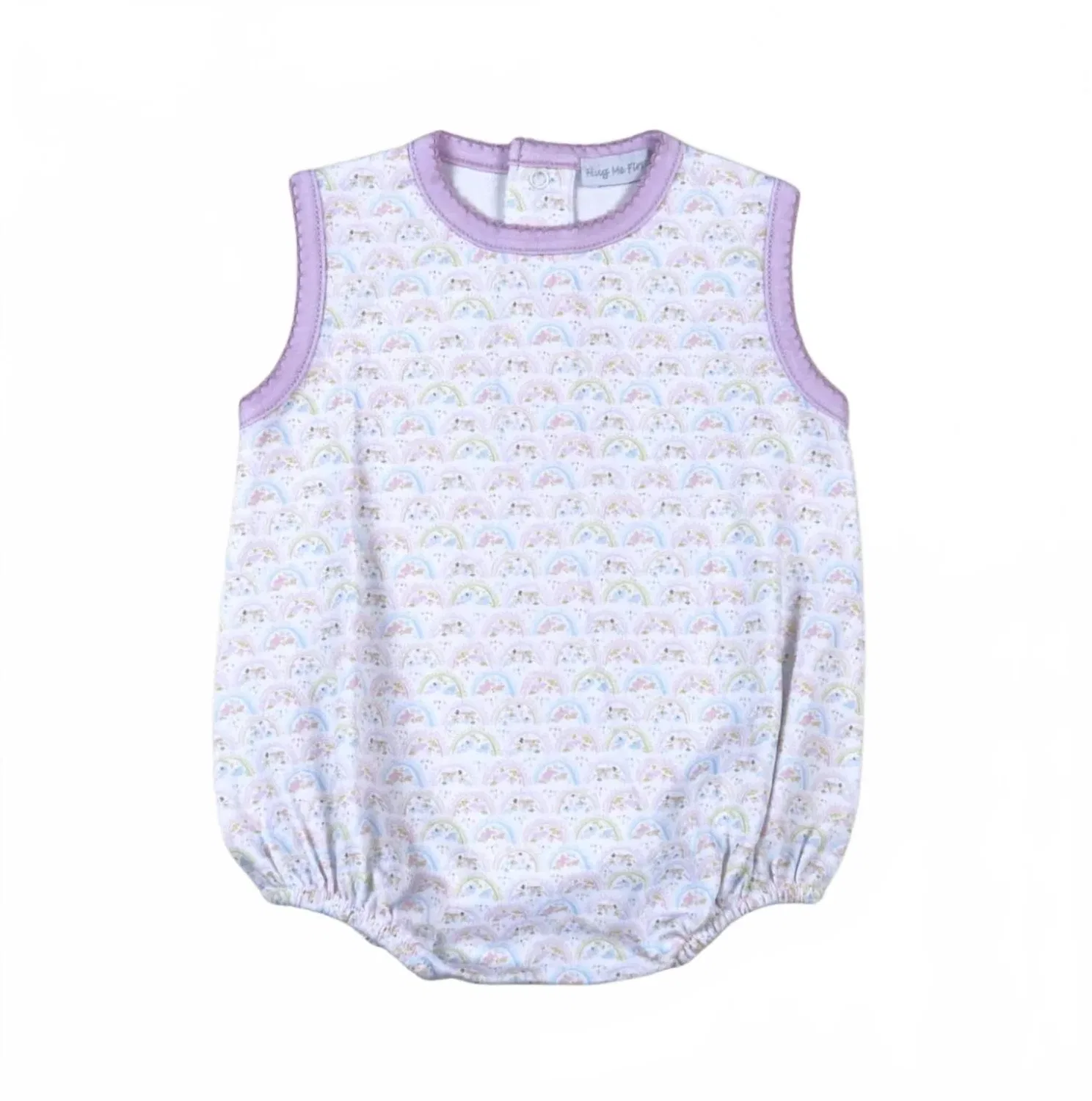 Детский боди-комбинезон для девочек с принтом Nua Toile Ride Bubble BABY LOREN, розовый