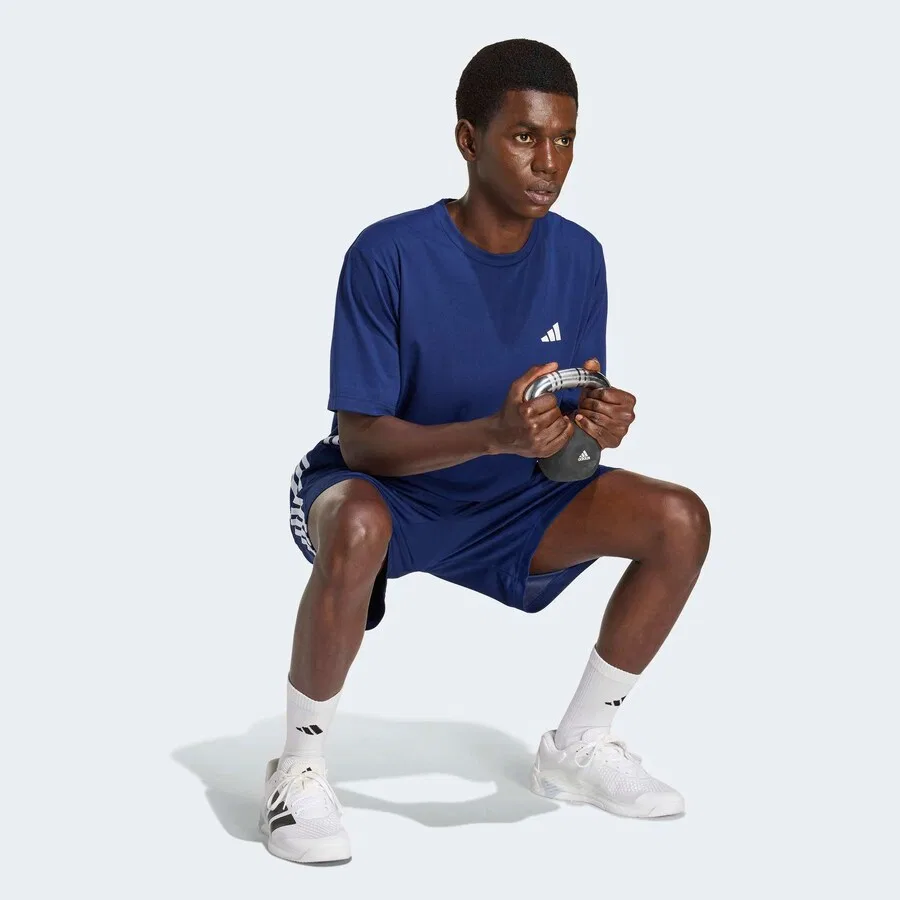 Спортивные шорты ADIDAS PERFORMANCE Regular, темно-синие