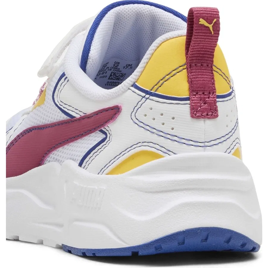 Детские спортивные кроссовки Puma Trinity Lite Starblitz Ac, Бордовый — фото 4