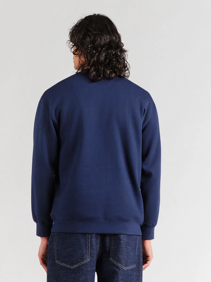 Толстовка LEVI'S пастельно-голубого и темно-голубого цвета — фото 4
