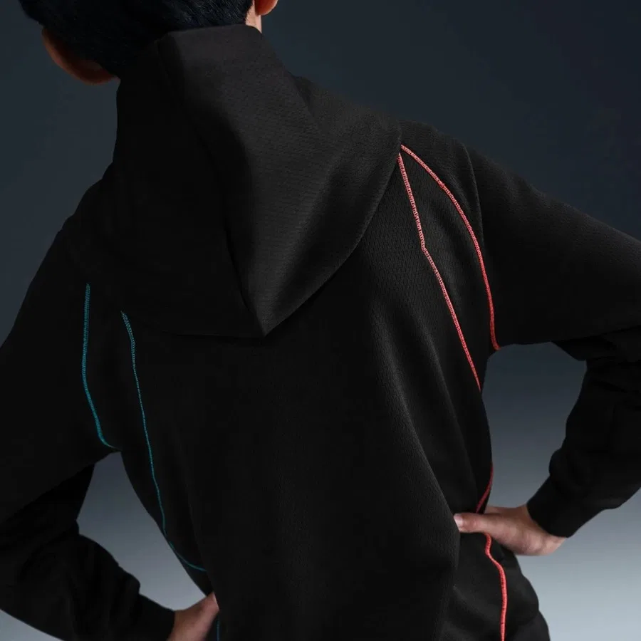 Детский худи с капюшоном Kobe Therma-FIT Fund Po Hoodie Nike, Бежевый — фото 4