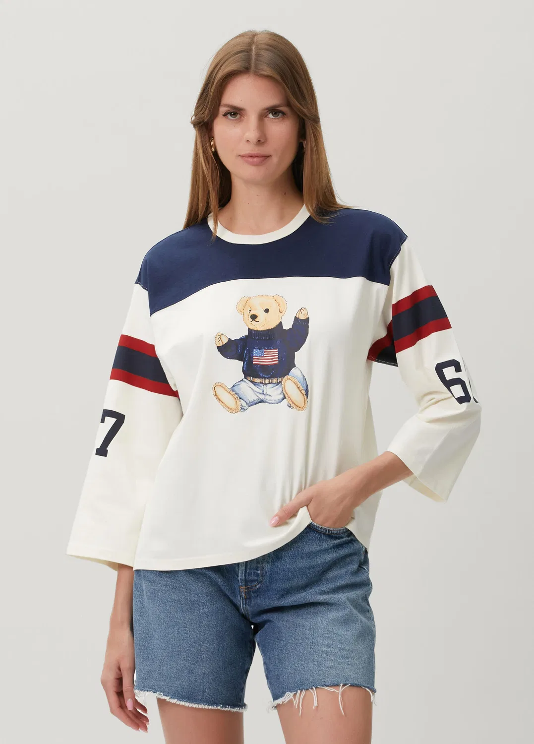 Футболка поло Polo Bear Ralph Lauren, navy