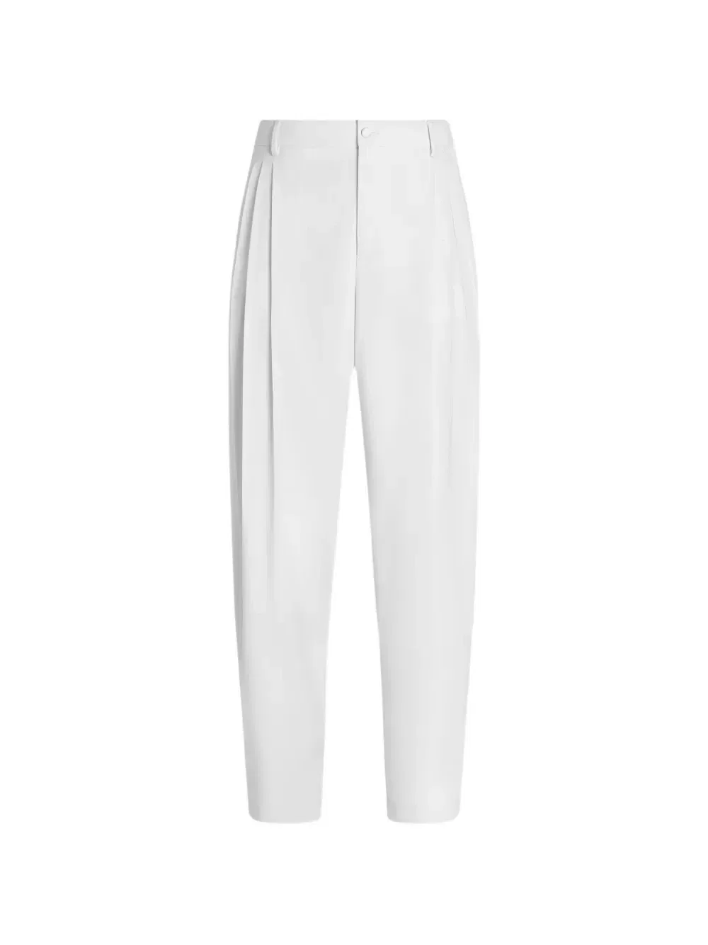 Брюки в рубчик DOLCE & GABBANA, белый