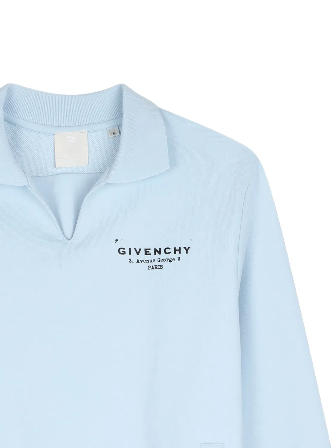 Поло с Логотипом Светло-Голубого Цвета Givenchy, светло-голубой — фото 2