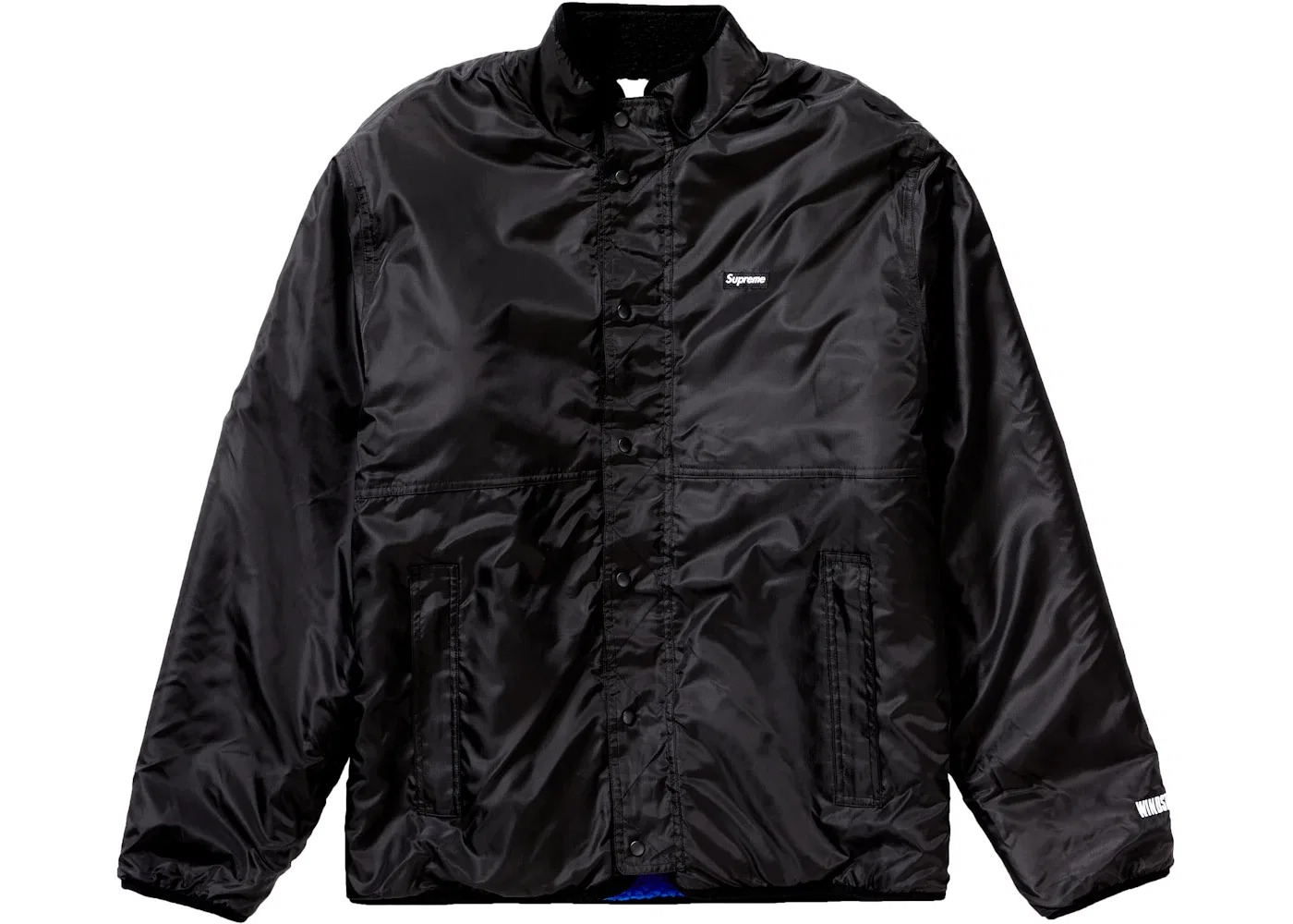 Мужская куртка-флис двусторонняя модель Fleece Jacket Supreme, Red — фото 4