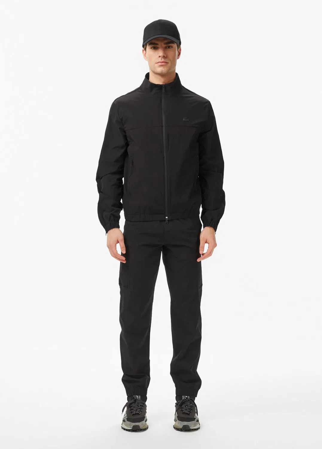 Брюки Relaxed Fit Lacoste, black