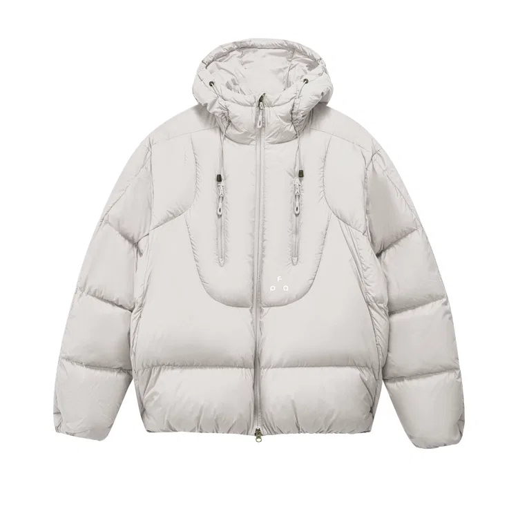 Детский пуховик с капюшоном FPA, Gray White