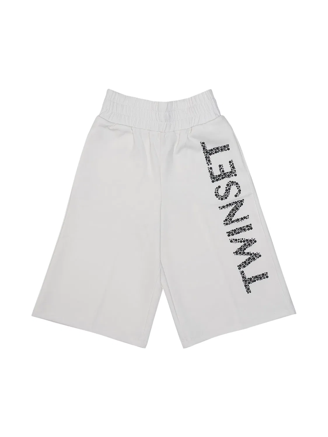 Шорты с логотипом TWINSET, белый