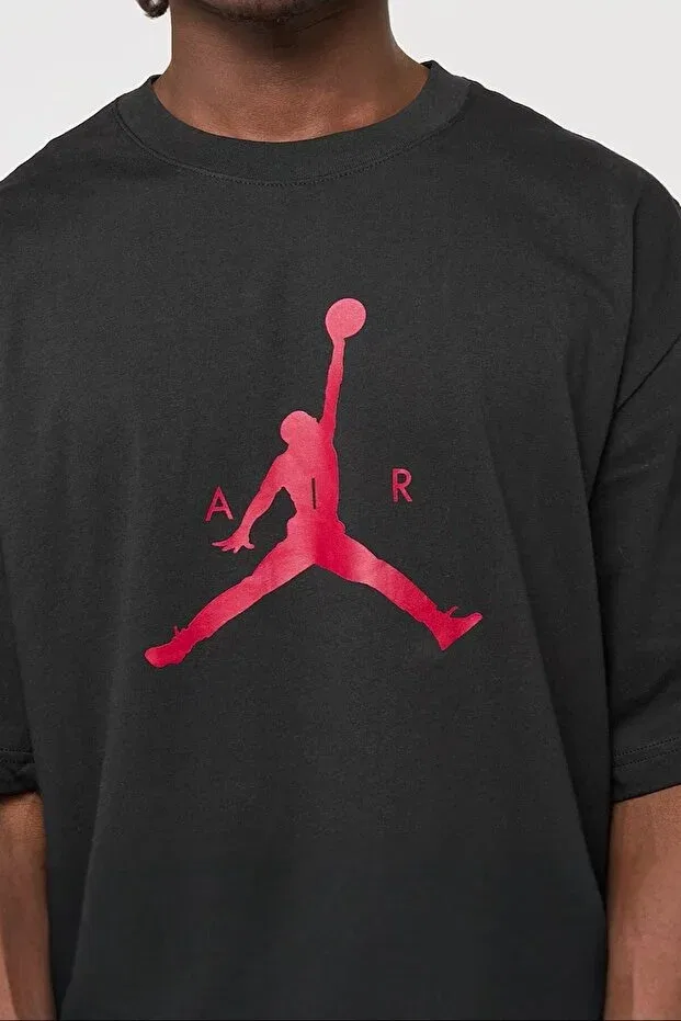 Мужская футболка с принтом Jordan Jumpman SS HBR Nike, Black — фото 3