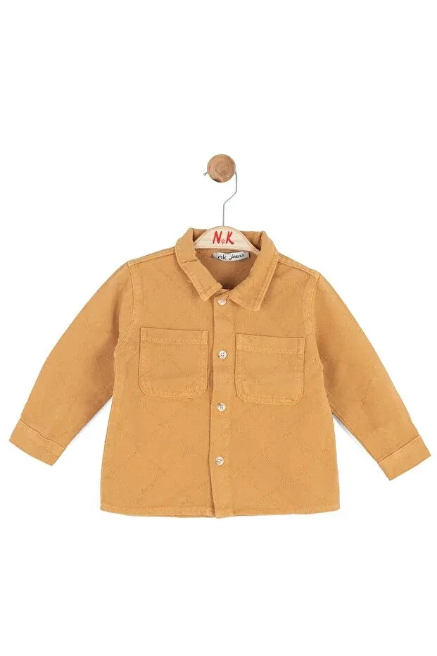 Детская рубашка для мальчиков с длинным рукавом Nk Kids, Hardal