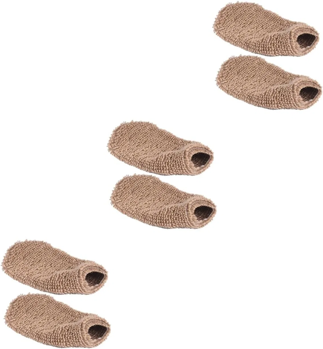 Эксфолиирующие перчатки для душа POPETPOP, 6 шт., 21x11x0.5 см — фото 4