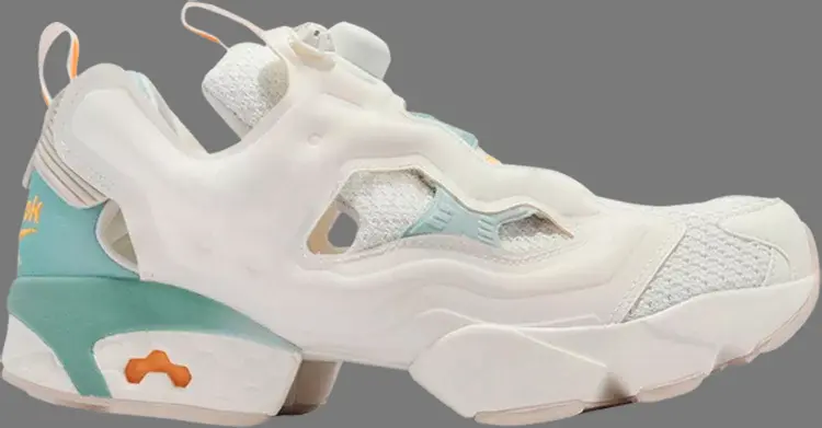 

Кроссовки instapump fury og 'white glass blue' Reebok, белый