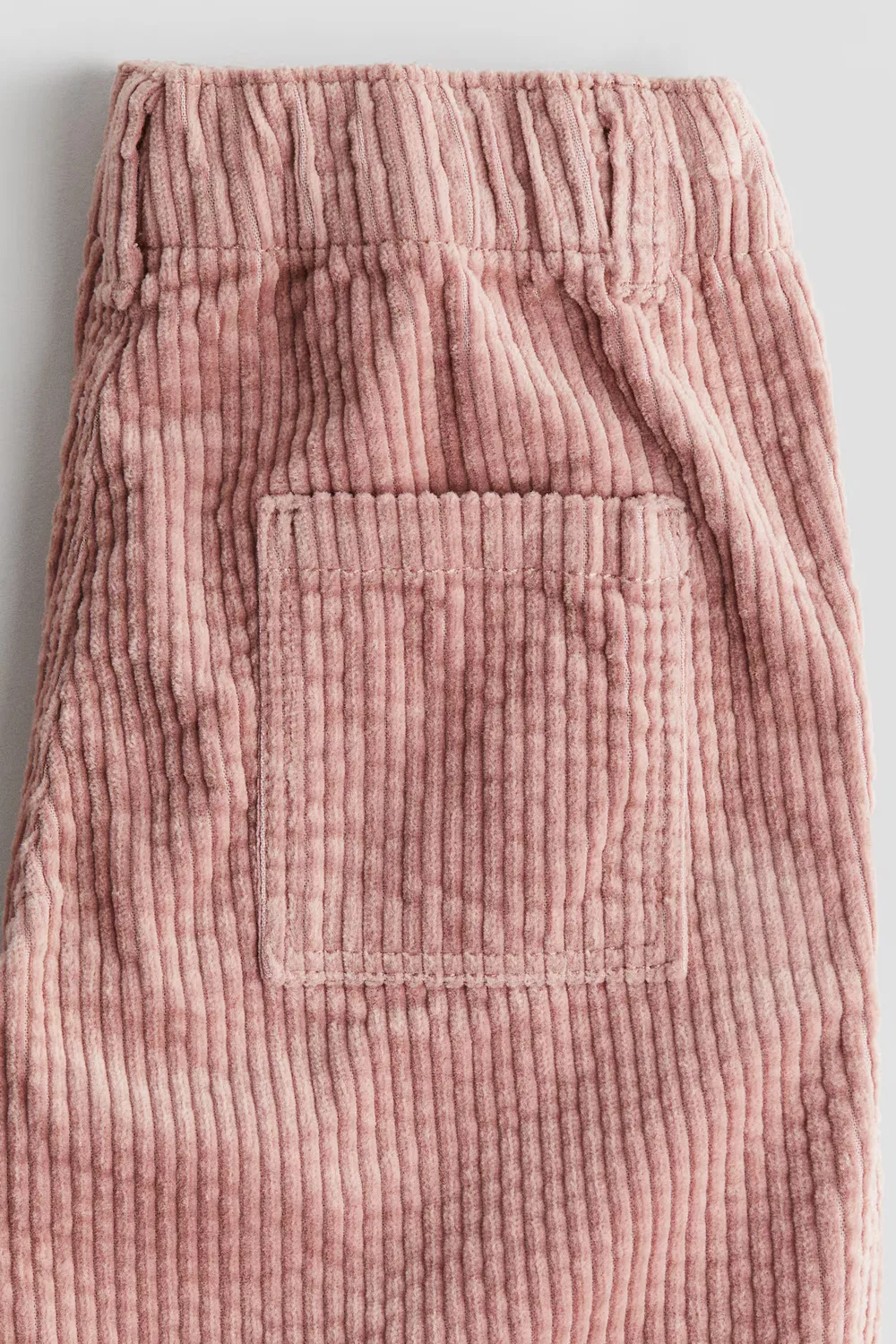 Хлопчатобумажные вельветовые брюки H&M, Hellrosa — фото 3
