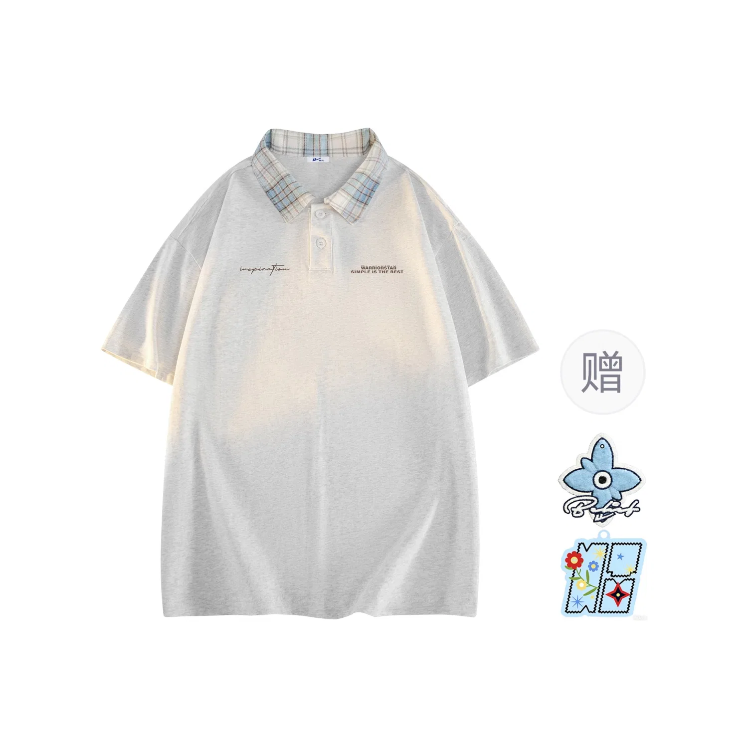 Детская футболка с коротким рукавом Unisex Heather Gray Free Scented Sachet Charm WARRIOR