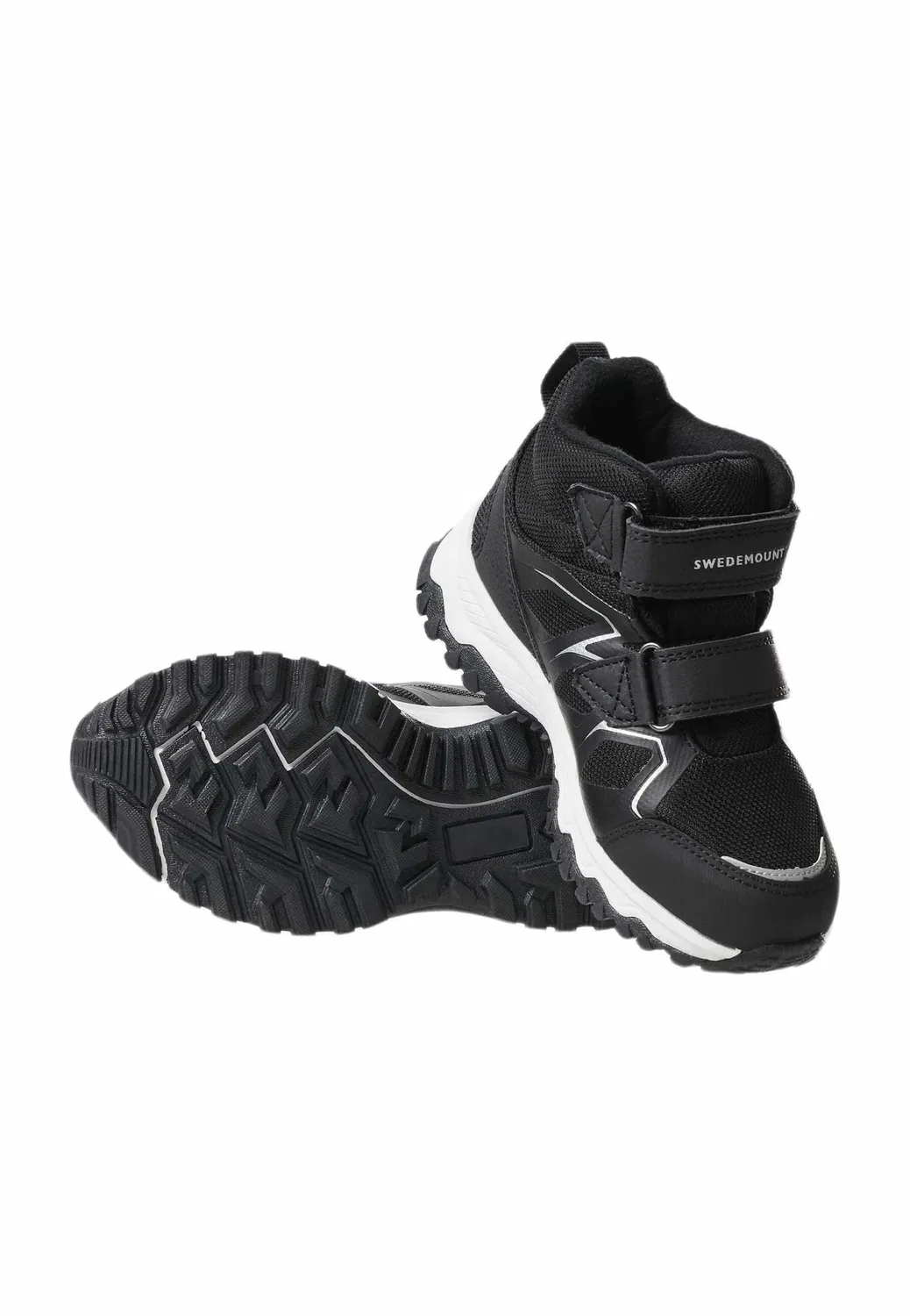 Кроссовки Nordkap mid 2v wp унисекс - для ходьбы Swedemount, Black — фото 4