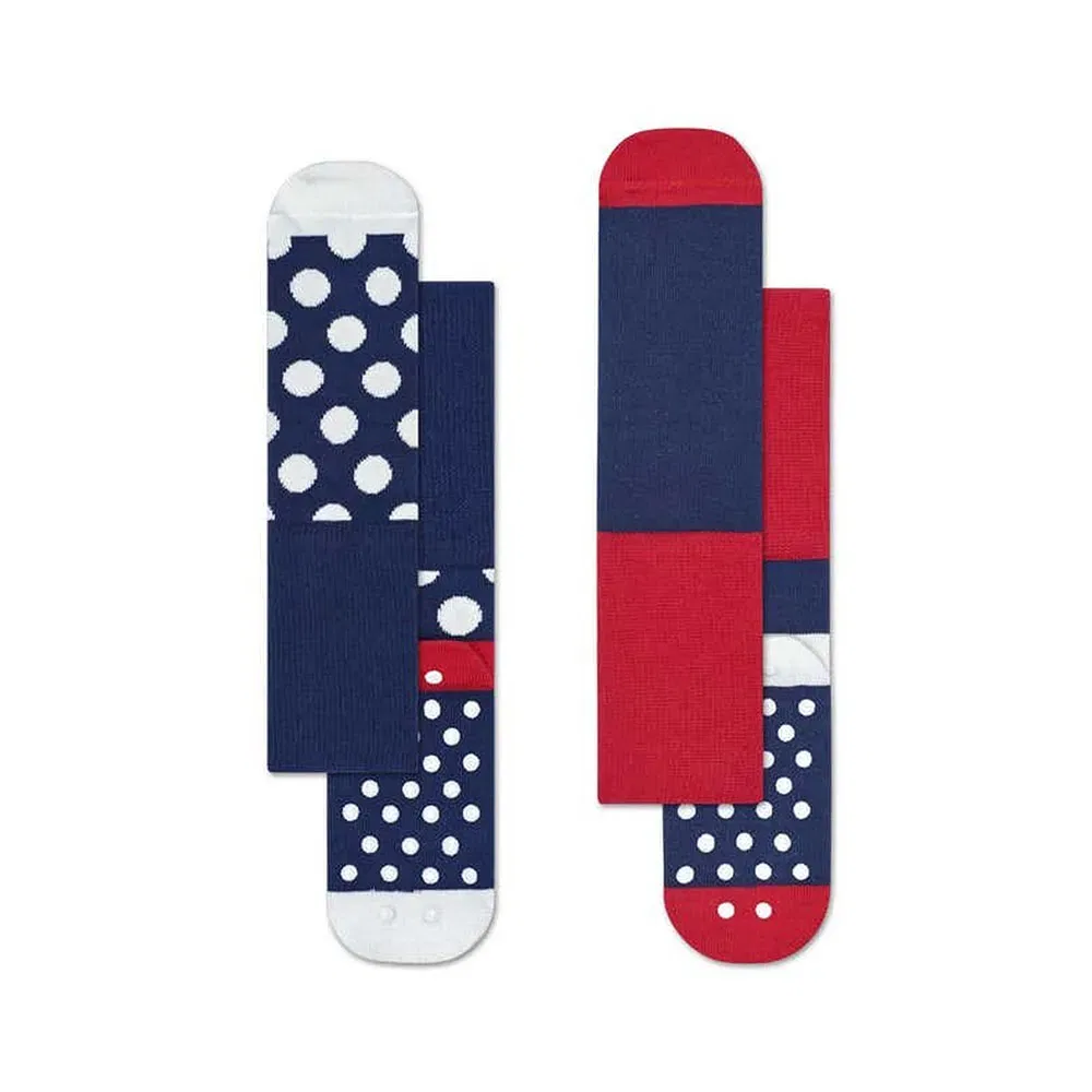 Носки Big Dot Anti-Slip 2 пары Happy Socks, синий