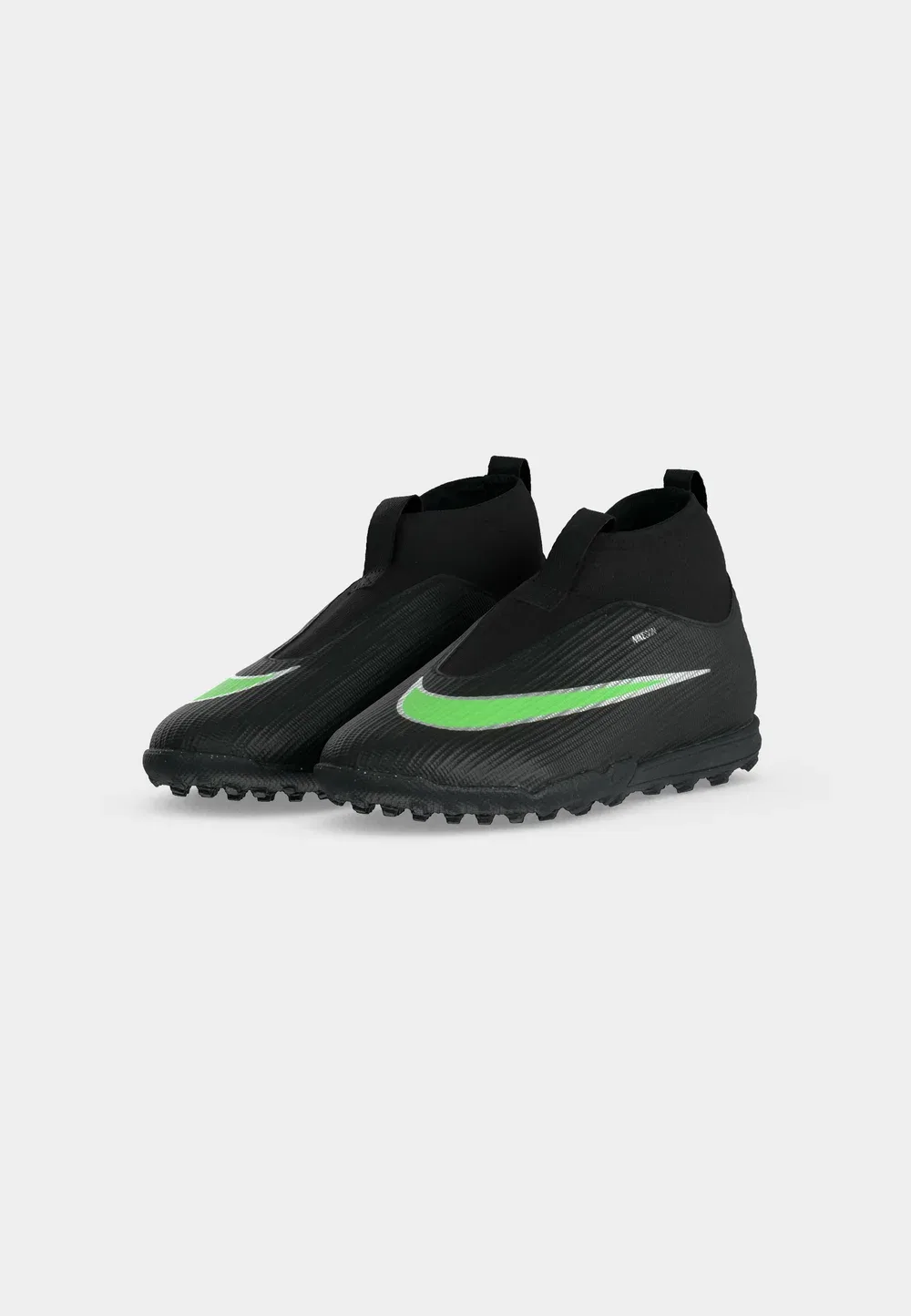Футбольные бутсы Mercurial Superfly 11 Academy TF унисекс для искусственной травы Nike Performance, Black/Illusion Green — фото 3
