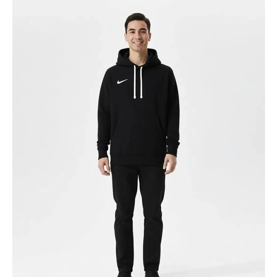 Мужской свитшот-худи с капюшоном PARK20 Nike, 2XL, Черный — фото 4