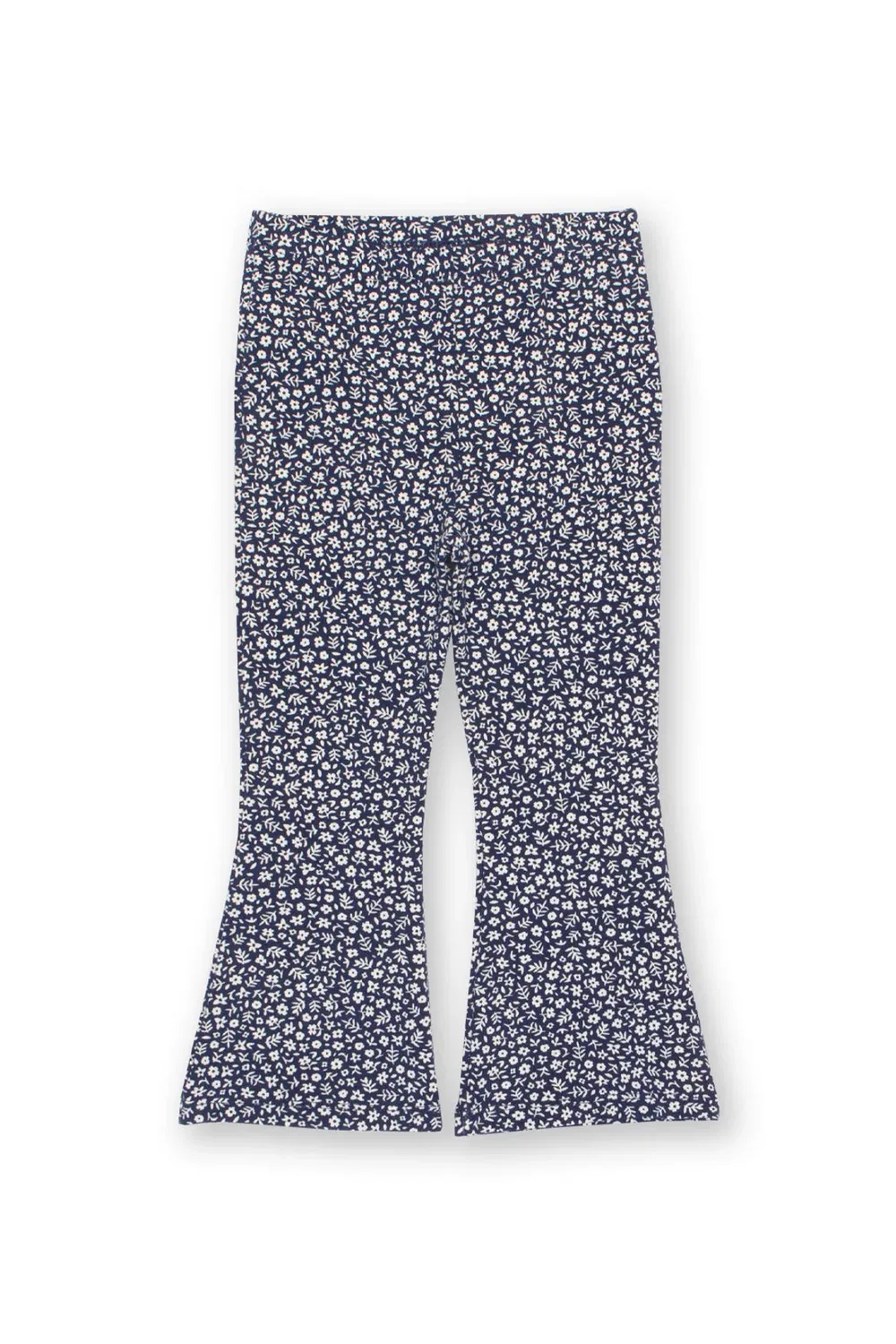 Детские брюки-клеш с принтом Pixie Petals Kite, Navy
