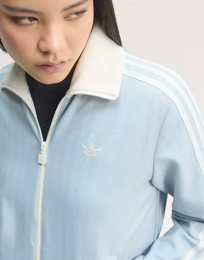Спортивная куртка Tracktop OG Tweed Adidas Originals, Crystal Sky — фото 4