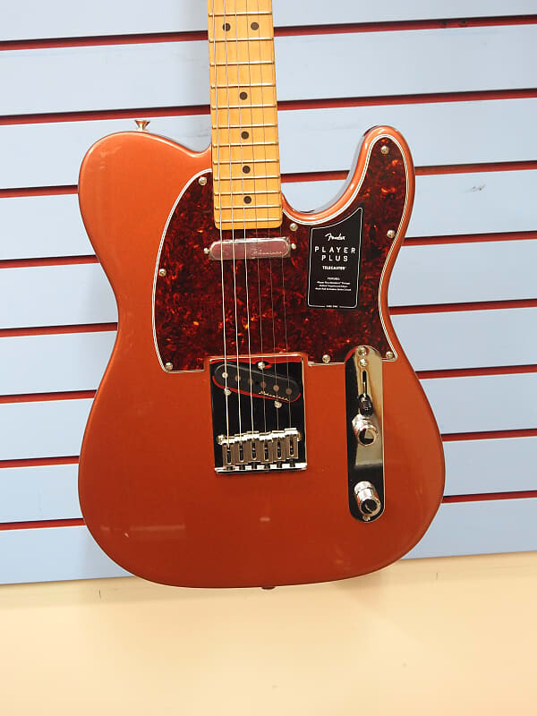 

Fender Player Plus Telecaster MN — Aged Candy Apple Red