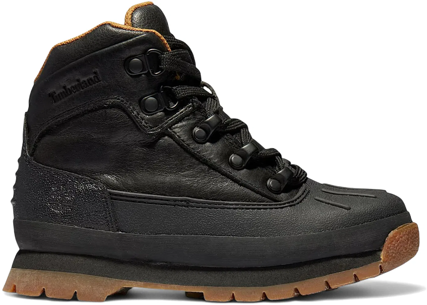 Детские ботинки Timberland Euro Hiker Shell Toe Boot, Black
