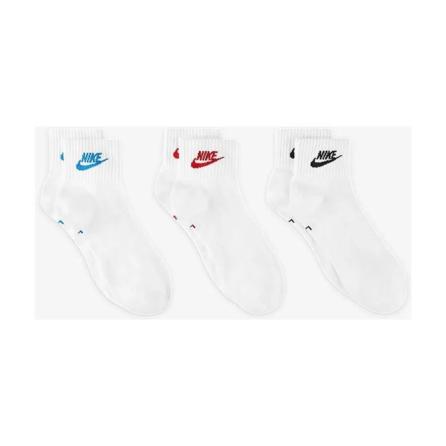 Комплект носков с мягкой текстурой Nike U NK NSW Everyday Essential An, M, Белый — фото 2