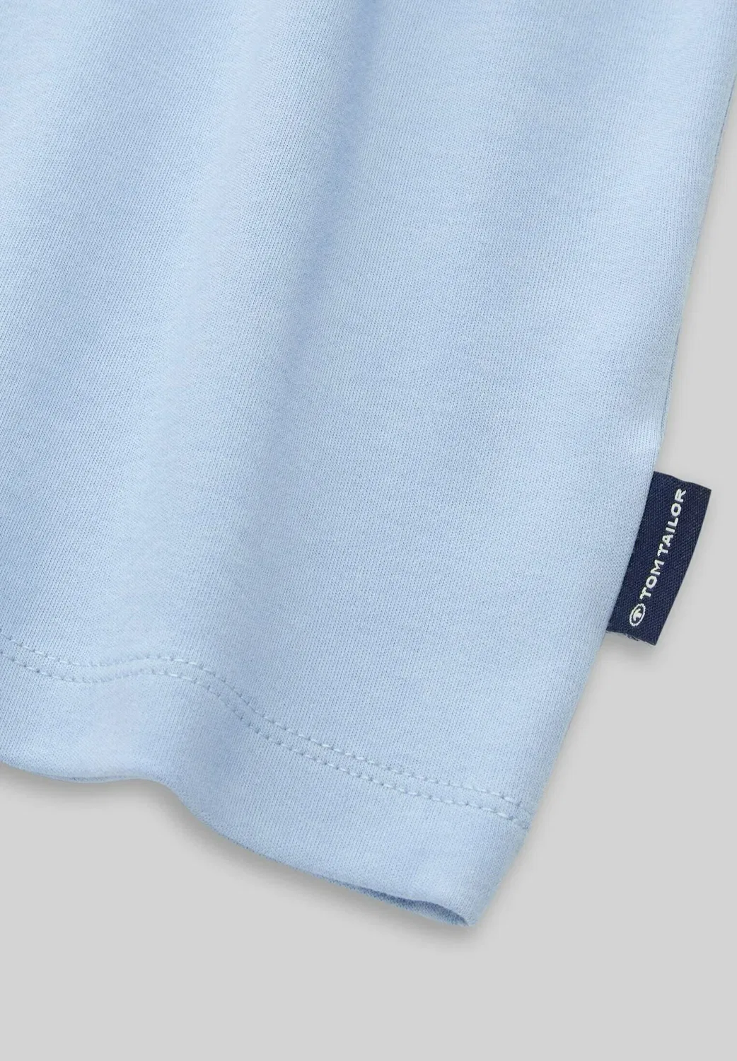 Базовая футболка - базовая футболка Tom Tailor, Stonington Blue — фото 3