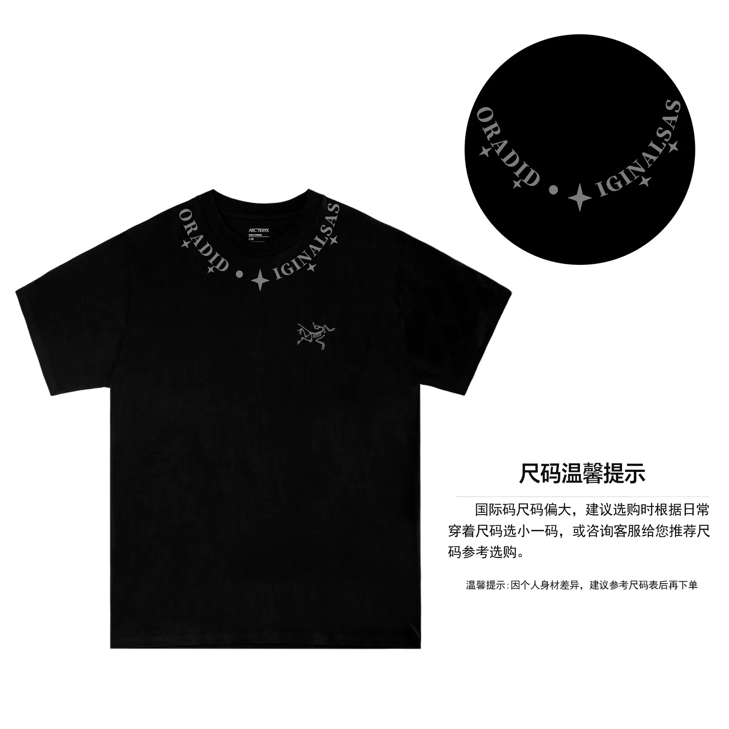 Мужская футболка с коротким рукавом KRAGG T Shirts Arcteryx, Box — фото 4