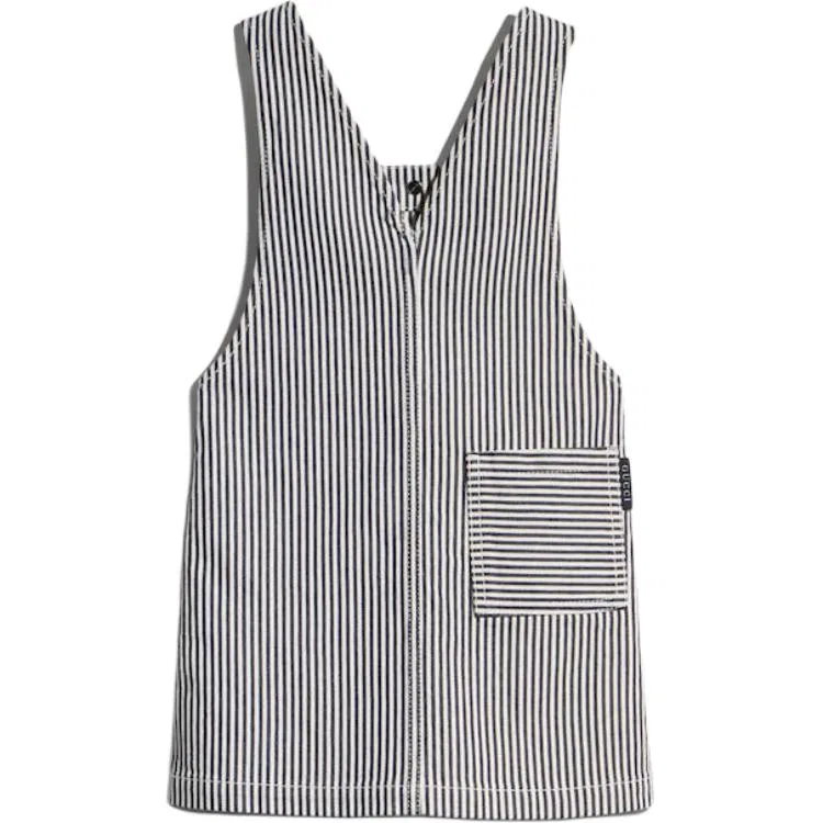 Детское платье для девочек White And Blue Pre School Dresses GUCCI — фото 4