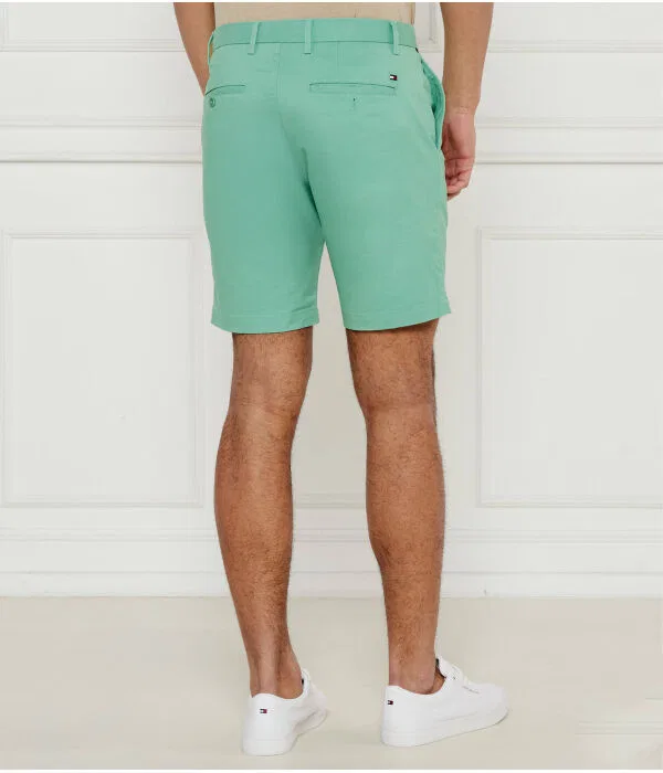 Мужские шорты-чинос Slim Fit Tommy Hilfiger 1985, зеленый — фото 4