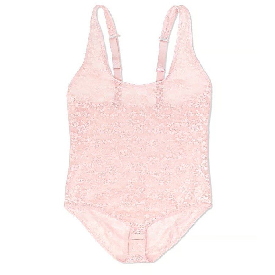 

Боди Curvy Couture No Show Lace, светло-розовый